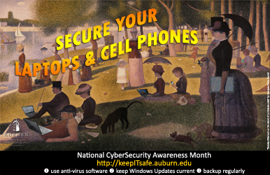 Secure Your Laptops & Cell Phones